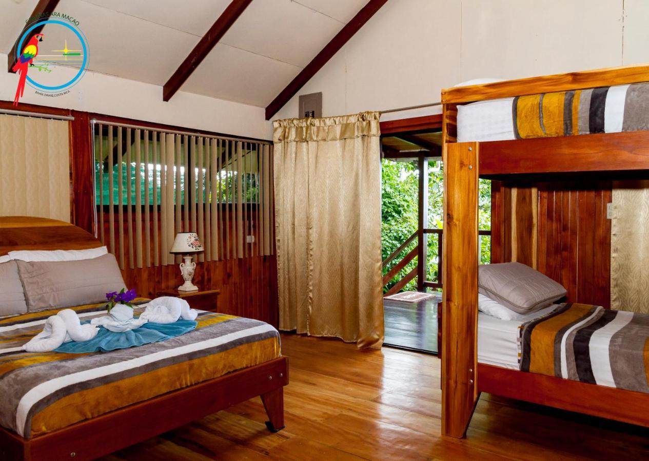 Cabana Ara Macao Lodge Drakes Bay Extérieur photo